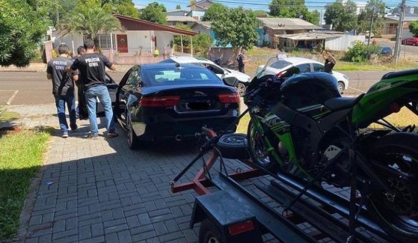 Operação policial prende acusado de liderar quadrilha de tráfico no Paraná e Santa Catarina