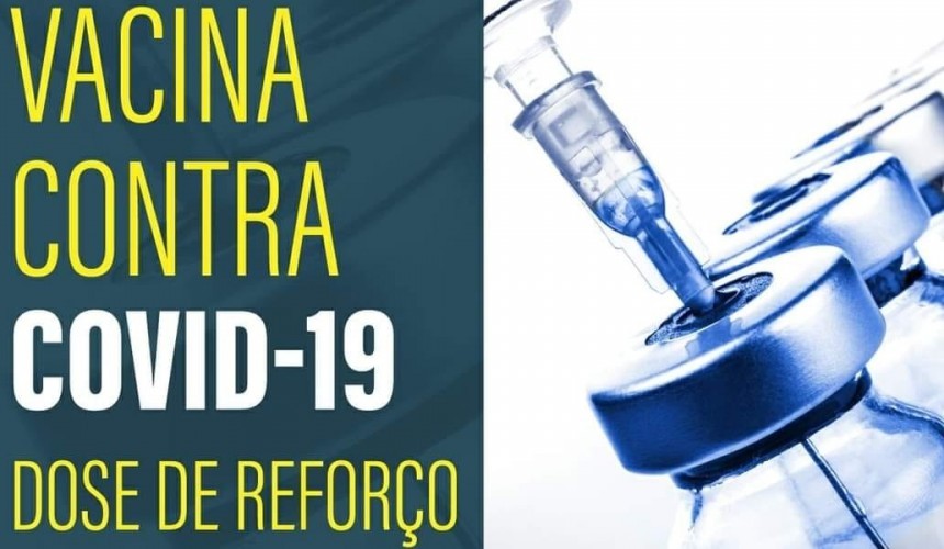 Vacinação para dose de reforço começou em Capitão com intervalo de tempo reduzido