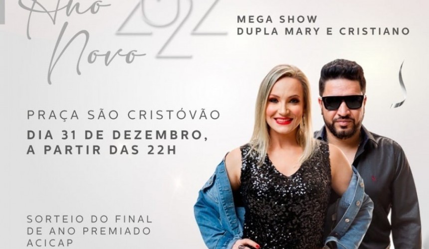 Show de Prêmios e Show da Virada marcam o encerramento de 2021 em Capitão