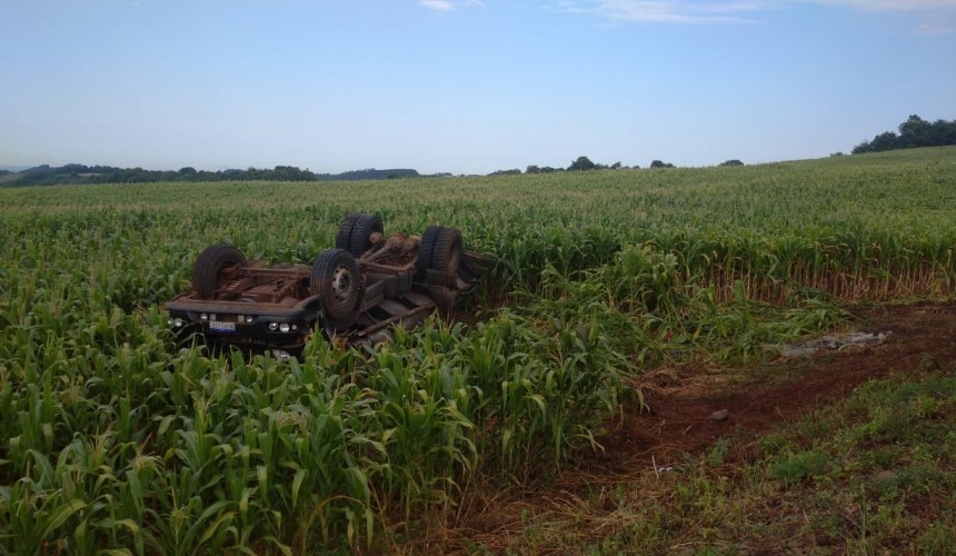 Morador de Ampére morre em acidente na PR-281,entre São João e São Jorge do Oeste