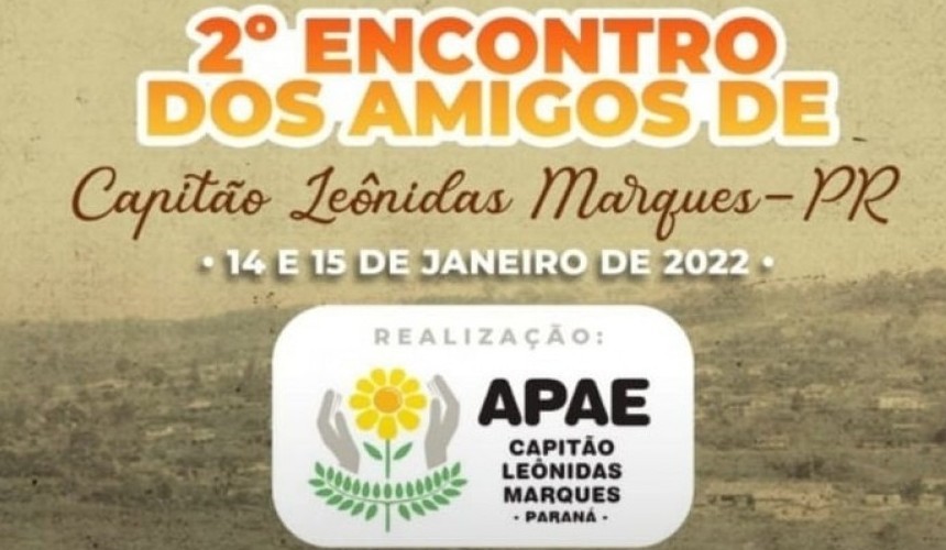 2° Encontro dos Amigos em Capitão, realizado pela APAE, acontece na próxima semana