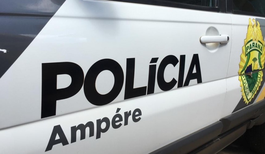 Homem é preso por ameaça, abate de animal silvestre e posse ilegal de arma de fogo em Ampére