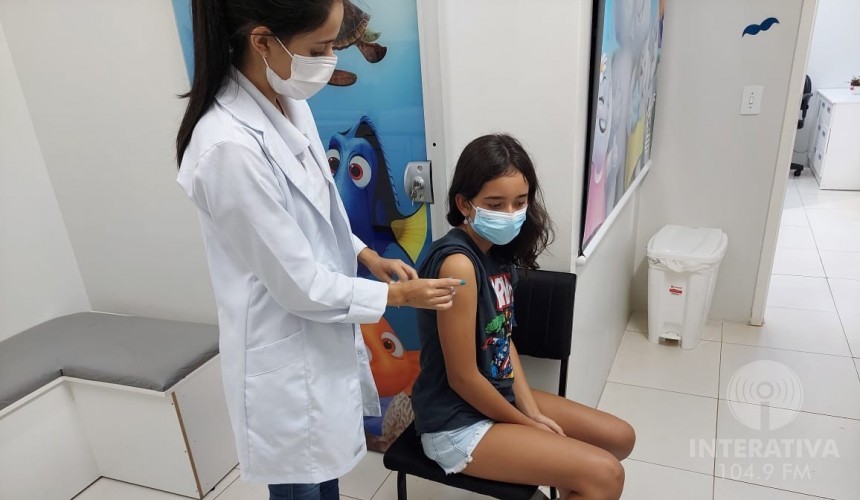 Vacinas contra covid-19 para crianças começam a ser aplicadas em Capitão