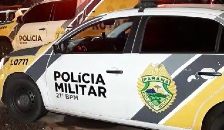 Ladrão leva surra ao tentar praticar assalto e acaba preso pela PM em Dois Vizinhos