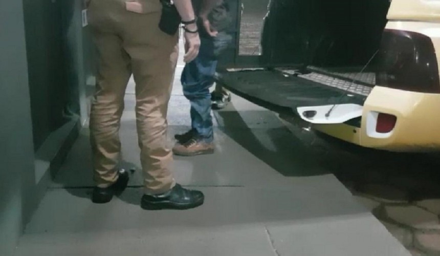 Homem em posse de facão é detido por violência doméstica em Catanduvas e encaminhado à 15ª SDP em Cascavel