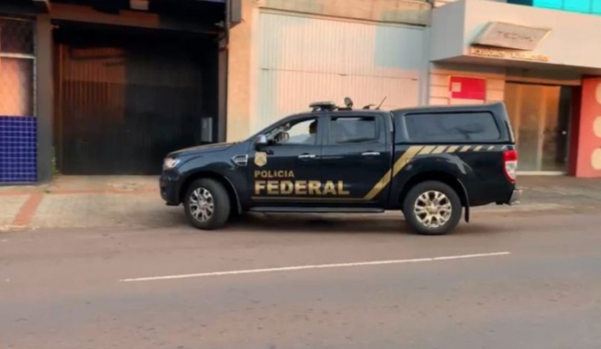 Preso pela Polícia Federal durante cumprimento de mandado em Cascavel