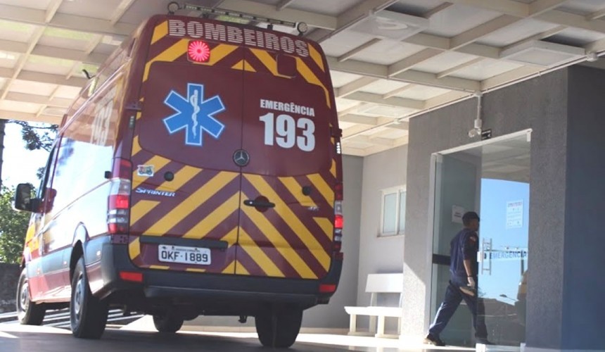 Criança de 1 ano e quatro meses sofre descarga elétrica de carregador de celular em Barracão