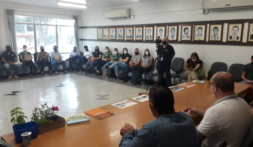 Capitão participa de curso de compostagem de lixo orgânico do Parque Tecnológico de Itaipu