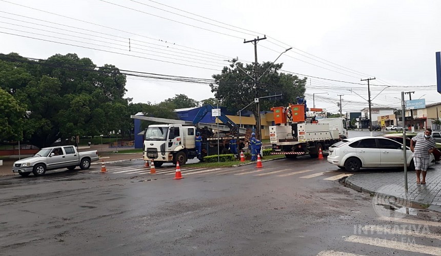 Mais de 60 unidades consumidoras ficaram sem luz nesta sexta-feira (11) em Capitão