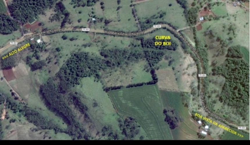 PR 484 entre Boa Vista e Capitão Leônidas Marques passará por obras de melhorias