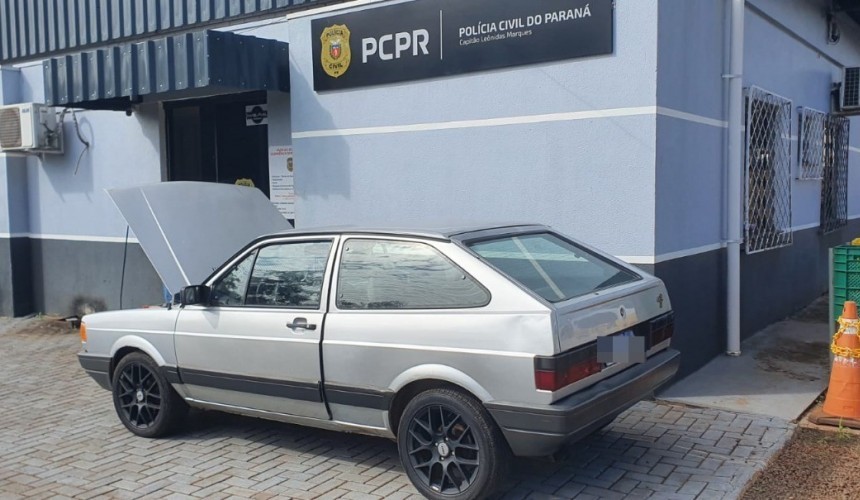 Polícia Civil apreende veículo que estaria com sinal identificador adulterado