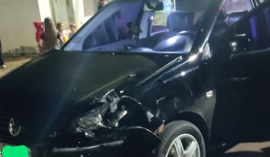 Motociclista fica ferido após acidente no centro de Capitão