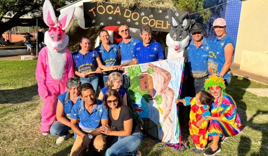 Mais de 1.300 crianças participaram da 4ª edição da Toca do Coelho em Capitão
