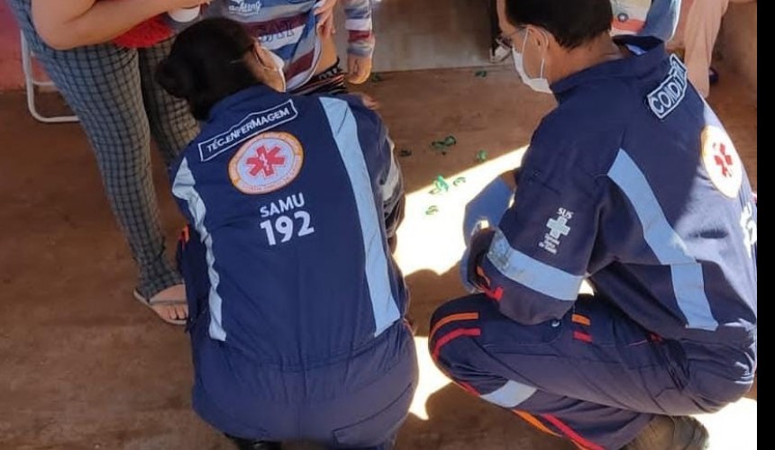 Criança prende perna em cadeira e bombeiros precisam ser acionados em Capitão