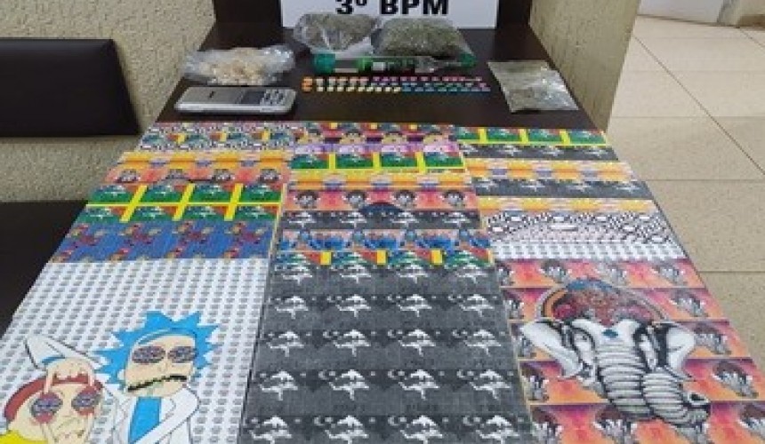 ROCAM apreende drogas avaliadas em mais de R$ 280 mil em Pato Branco