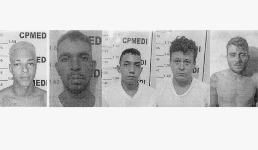 Cinco presos fogem da cadeia pública de Medianeira