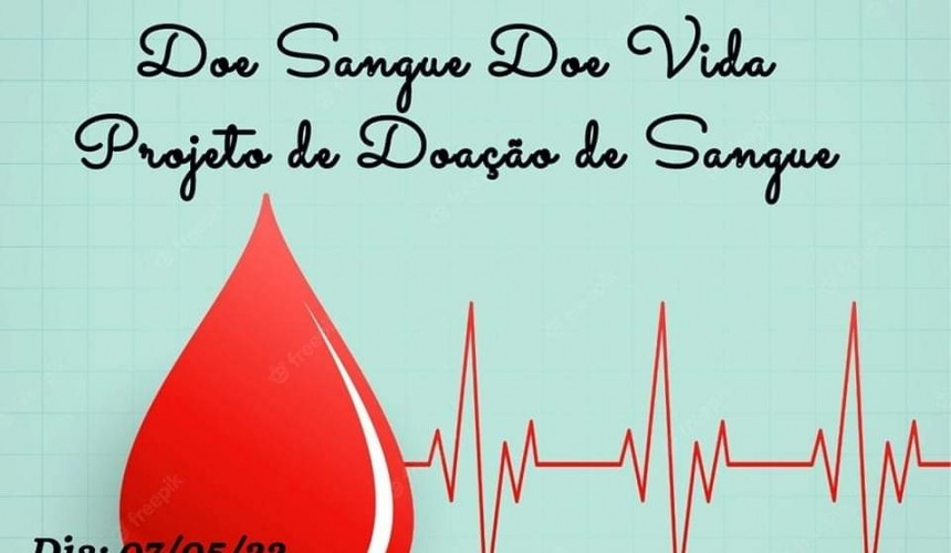 Secretaria de Saúde de Capitão realizará excursão para doação de sangue neste sábado