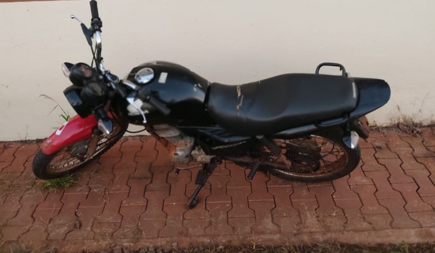 Condutor tem Motocicleta detida por direção perigosa e transitar sem CNH em Capitão
