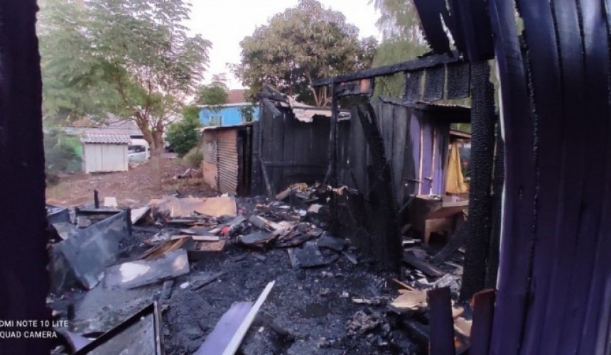 Família de Capitão que perdeu tudo em incêndio busca ajuda da Comunidade