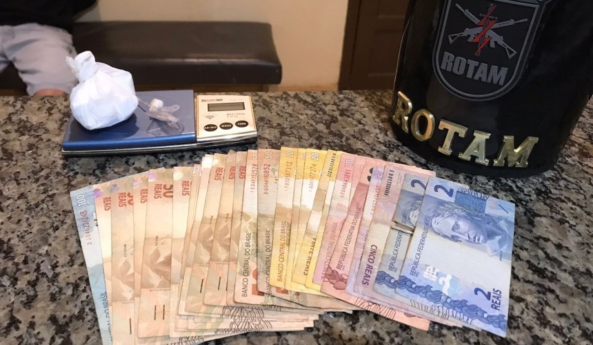 Homem é preso por tráfico de drogas em Boa Vista da Aparecida