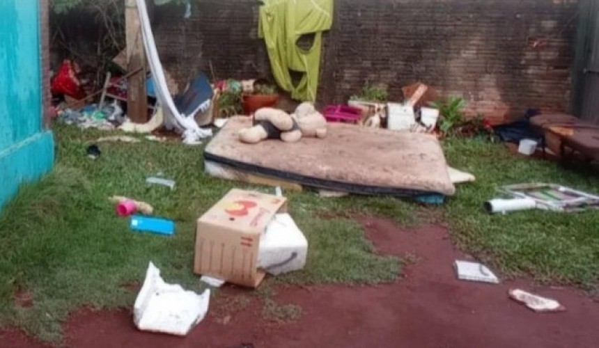 Menina de 4 anos é resgatada em meio ao lixo em Toledo