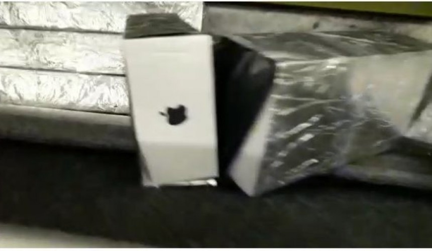 PF apreende carga de Iphones avaliada em R$ 500 mil na Ponte da Amizade
