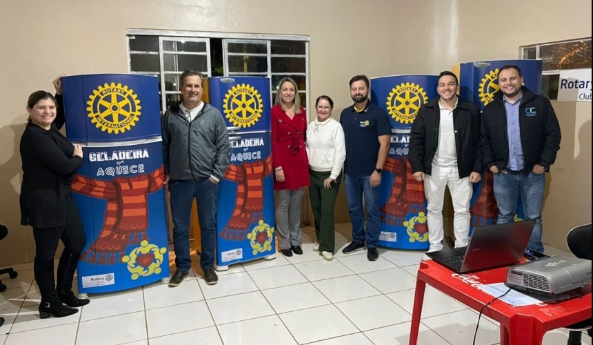 Rotary Club de Capitão lança ‘Projeto Geladeira que Aquece’