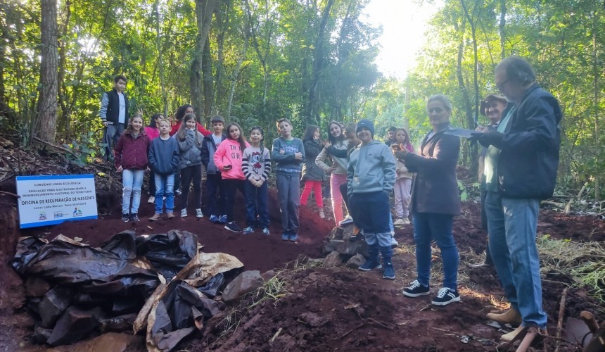 Projeto Caminho da Ecologia já recuperou mais de 460 nascentes em Capitão