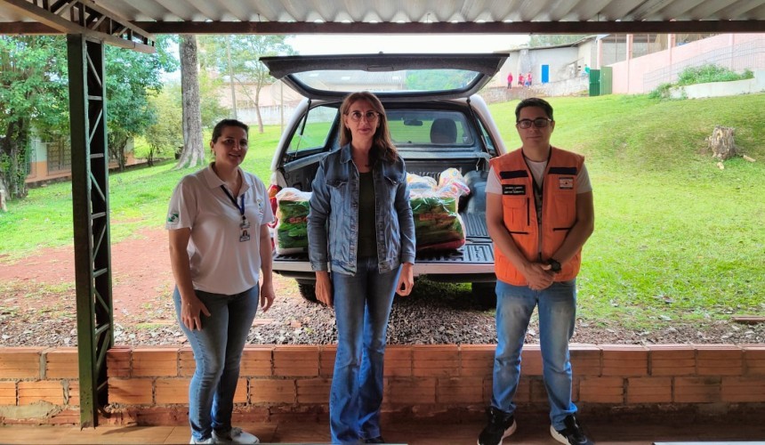 Em dois dias, Capitão entrega quase 10 toneladas de alimentos através da assistência social e Defesa Civil