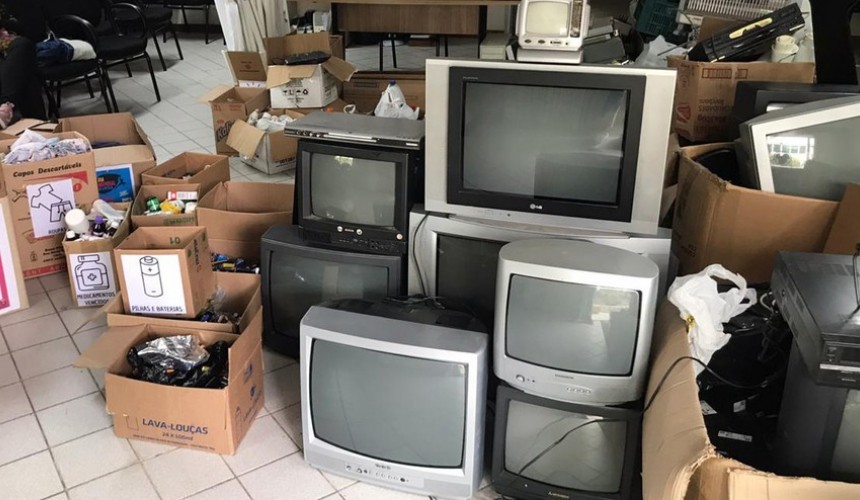 Estado promove campanha de recolhimento de eletroeletrônicos na semana do meio ambiente