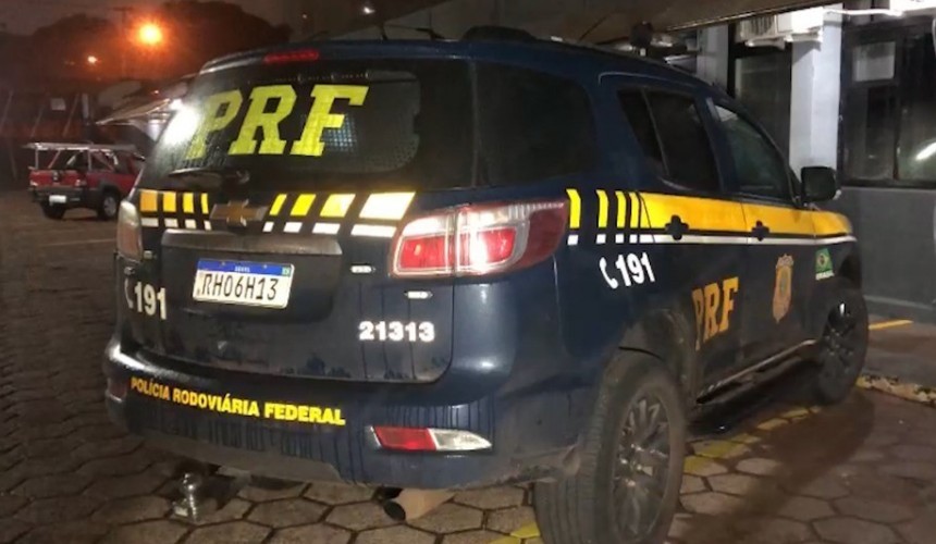 Mulher é detida com 3,8 kg de maconha na BR 163 em Lindoeste