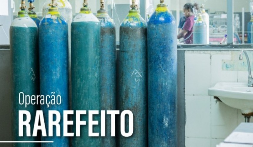 Gaeco apura fraudes de empresa em venda de oxigênio para prefeituras