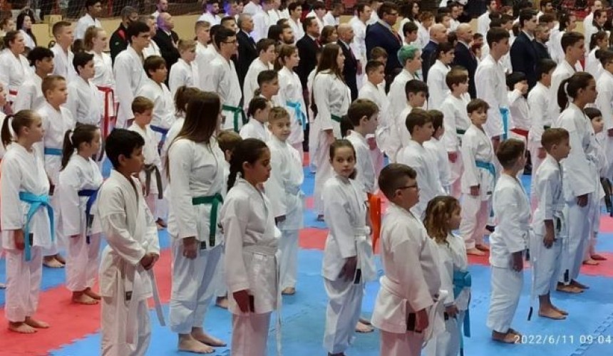 Atletas de Capitão faturam mais de 40 medalhas em competição regional de Karatê