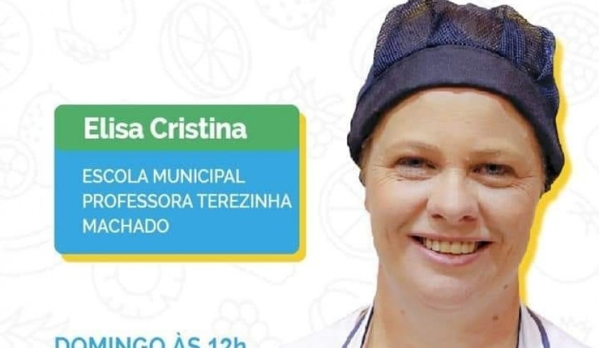 CAPITÃO: Elisa Szekut é finalista do reality Merendeiras do Brasil