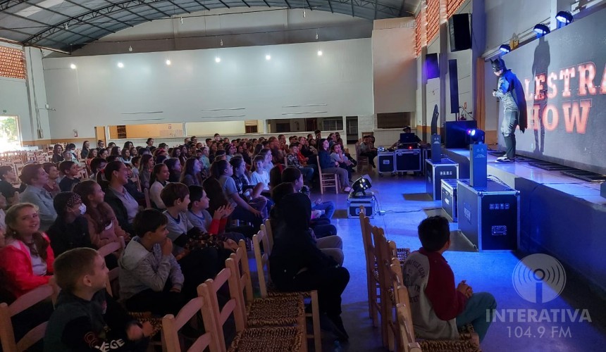 Palestra Show é realizada em Capitão na semana de alusão ao combate às Drogas