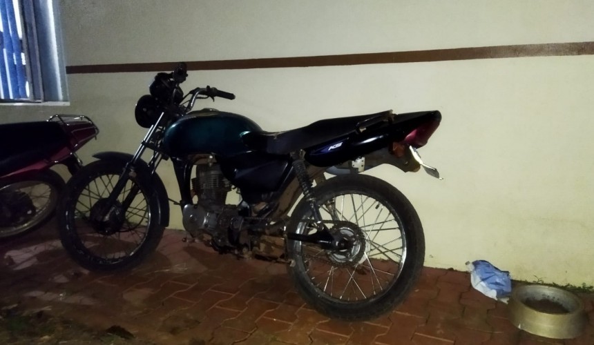 Após tentativa de fuga com motocicleta, dois menores são apreendidos pela PM em Capitão