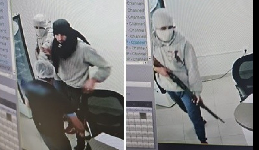 Assaltantes fortemente armados praticam roubo em empresa em Santo Antônio do Sudoeste