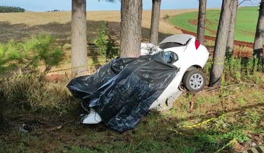 Homem morre em gravíssimo acidente na PR-493 entre Pato Branco e Itapejara do Oeste