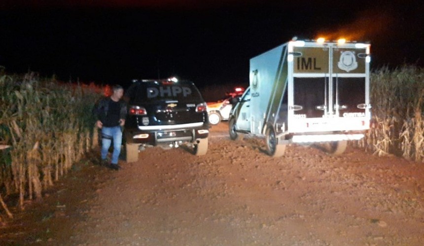 Cadáver é encontrado em plantação de milho na área rural de Cascavel