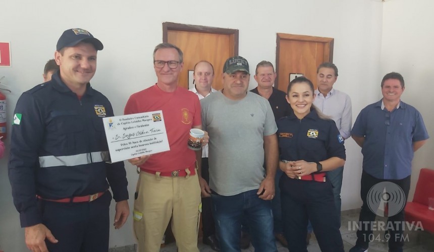Posto de Bombeiros Comunitário de Capitão completa 10 anos de existência