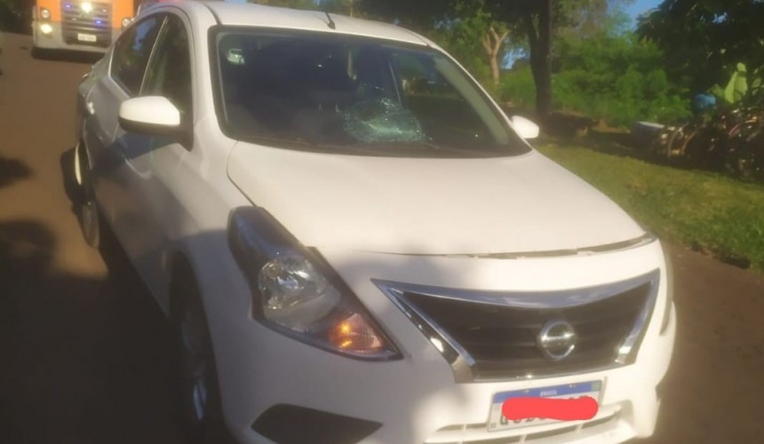 Colisão entre carro e bicicleta deixa criança ferida em Capitão