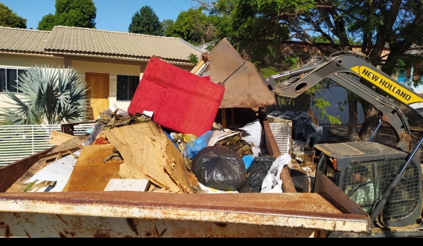 DENGUE: Arrastão é encerrado em Capitão e mais de 90 toneladas de objetos foram recolhidos