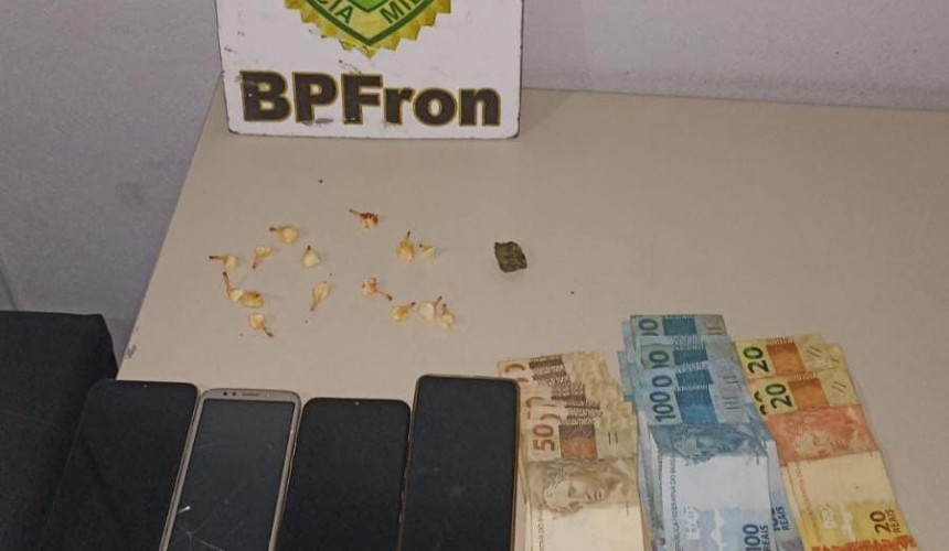 BPFRON apreende drogas em Capanema