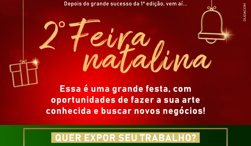Capitão vai promover 2ª Feira Natalina com produtos produzidos no município