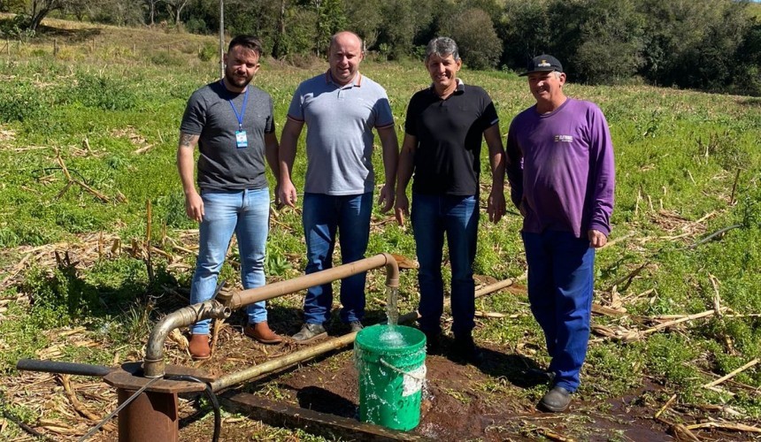 Comunidades de Capitão recebem novos poços artesianos