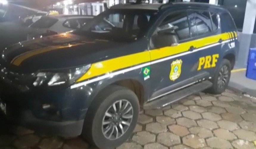 PRF cumpre mandado de prisão na BR 163 em Capitão