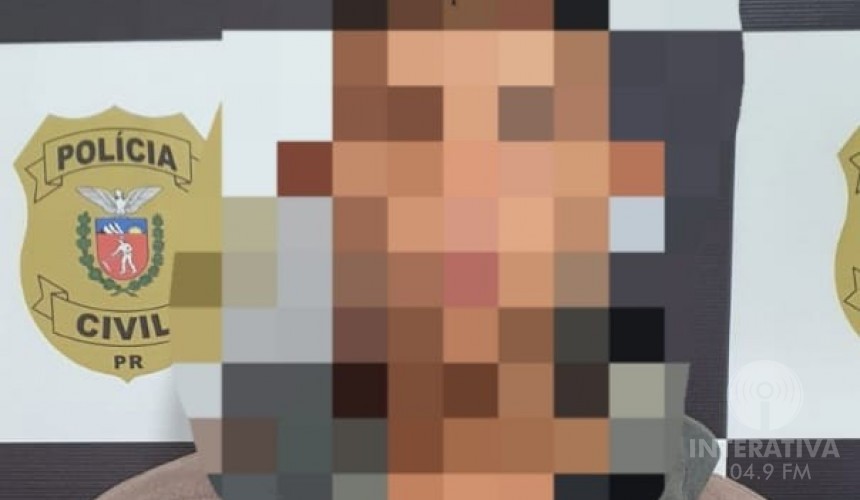 Polícia Civil de Capitão prende jovem suspeito de cometer furtos em Boa Vista da Aparecida