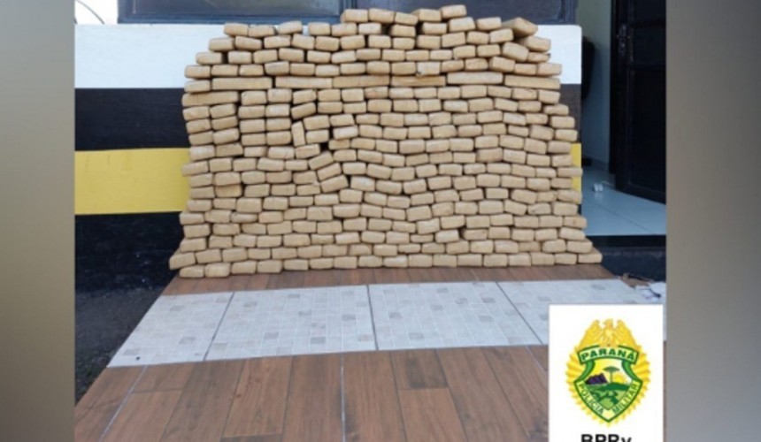 Carro envolvido em acidente com morte transportava 180 quilos de maconha