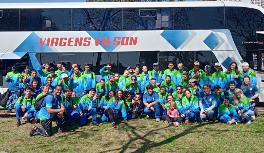 Atletas da APAE de Capitão participam da Olimpiada Paranaense das APAES