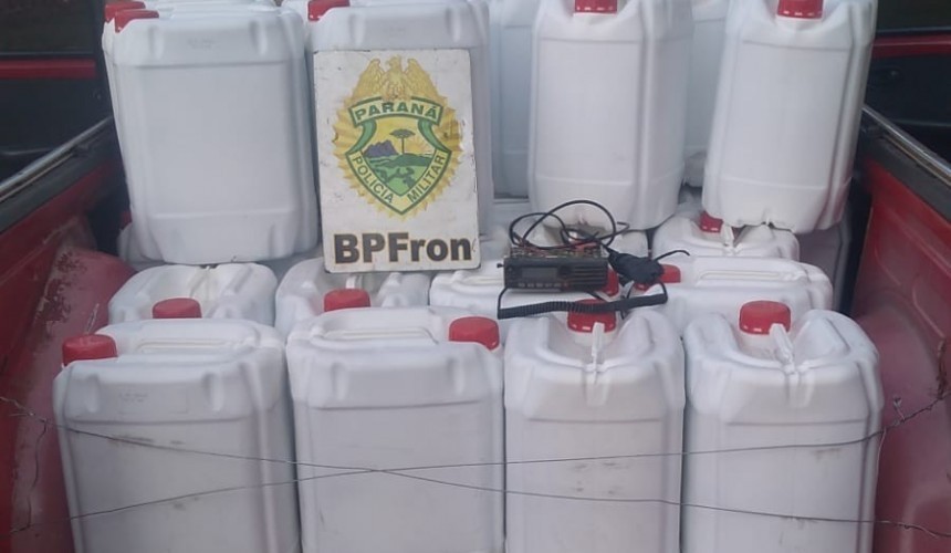 BPFRON apreende veículo carregado com agrotóxicos em Planalto